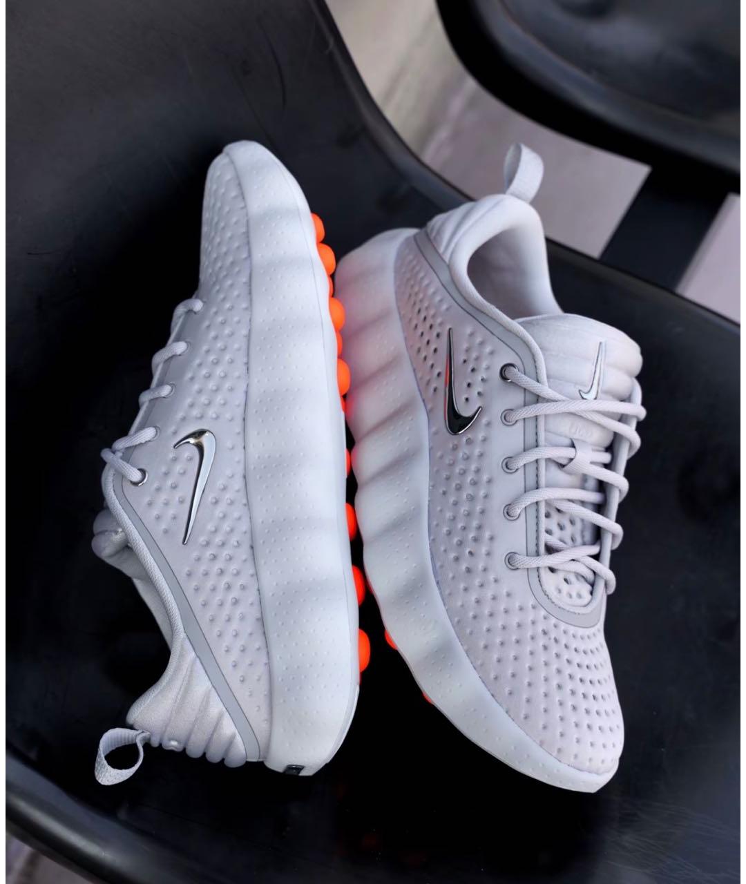 NIKE Серые текстильные кроссовки, фото 2