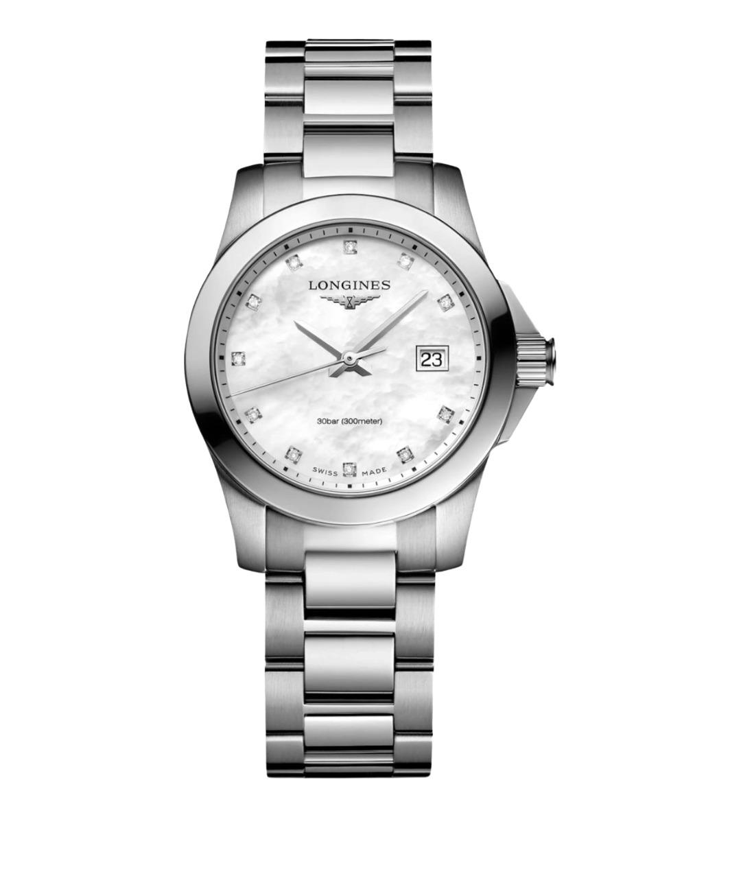 LONGINES Белые часы, фото 1