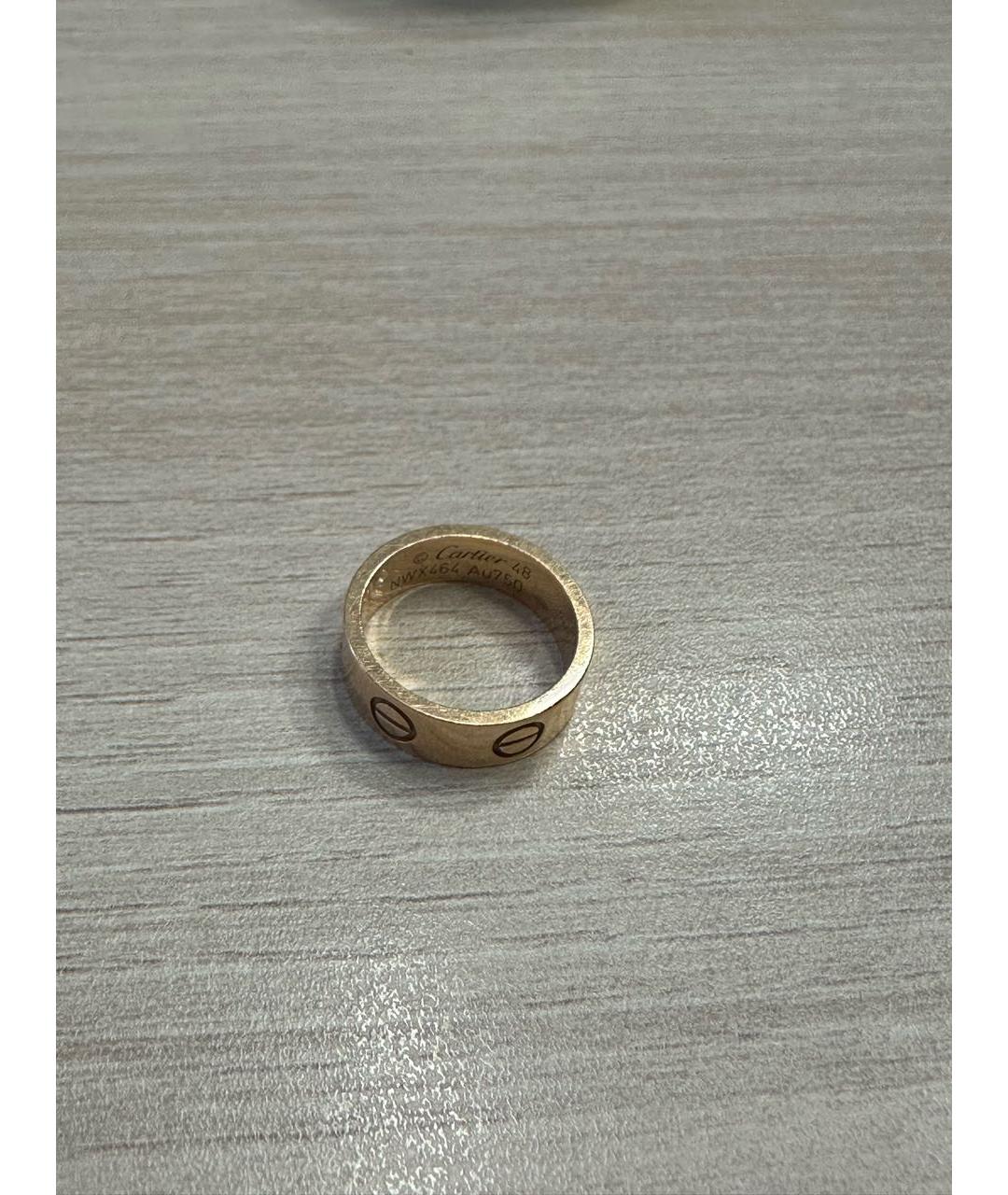 CARTIER Золотое кольцо из розового золота, фото 4