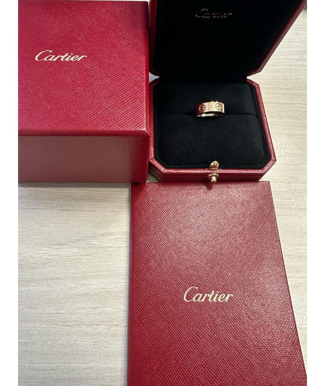 CARTIER Золотое кольцо из розового золота, фото 5