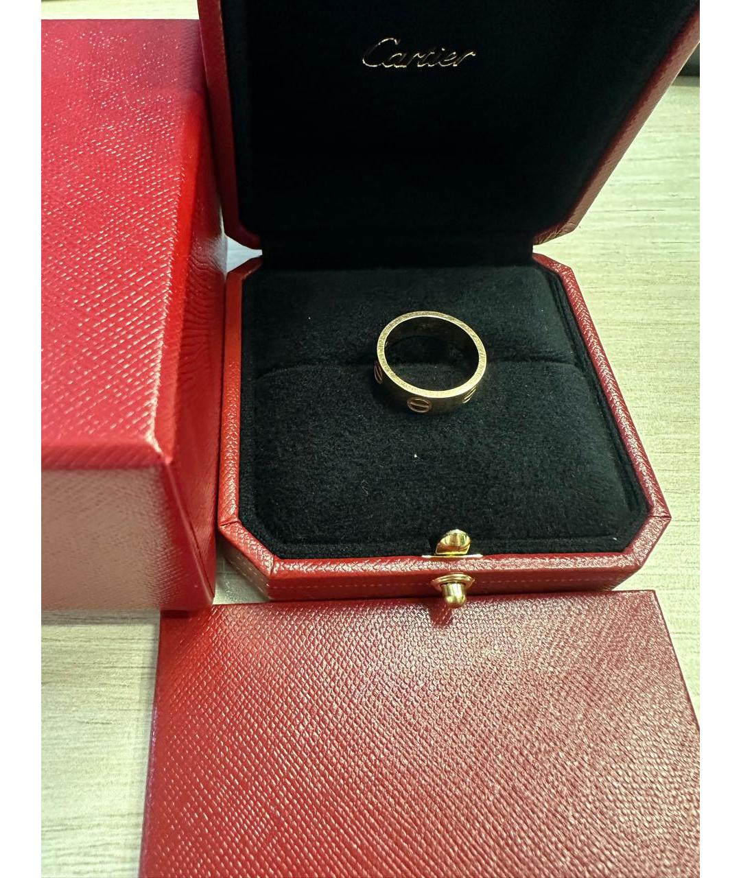 CARTIER Золотое кольцо из розового золота, фото 6