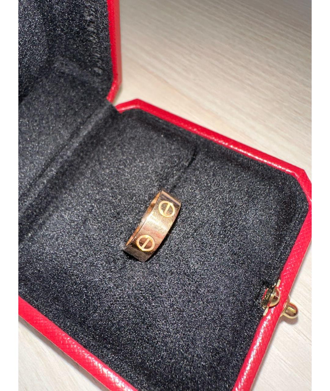 CARTIER Золотое кольцо из розового золота, фото 7