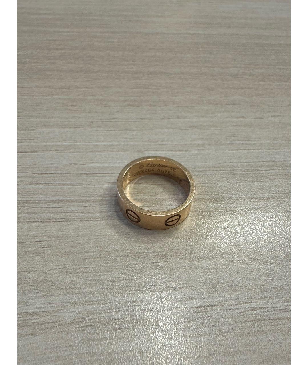 CARTIER Золотое кольцо из розового золота, фото 3