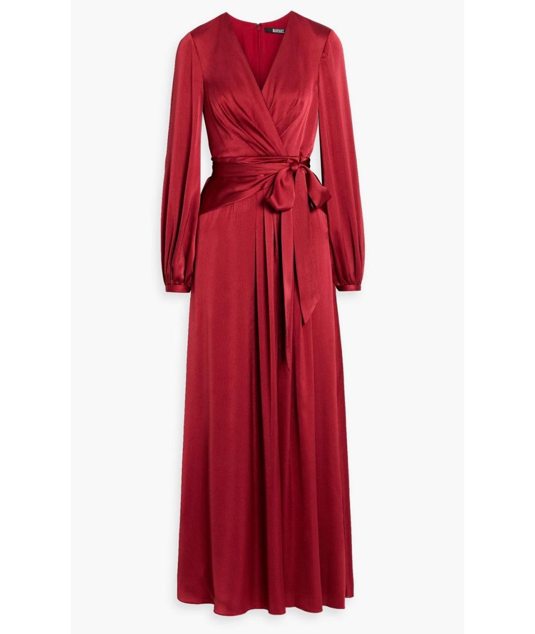 BADGLEY MISCHKA Красное полиэстеровое коктейльное платье, фото 4