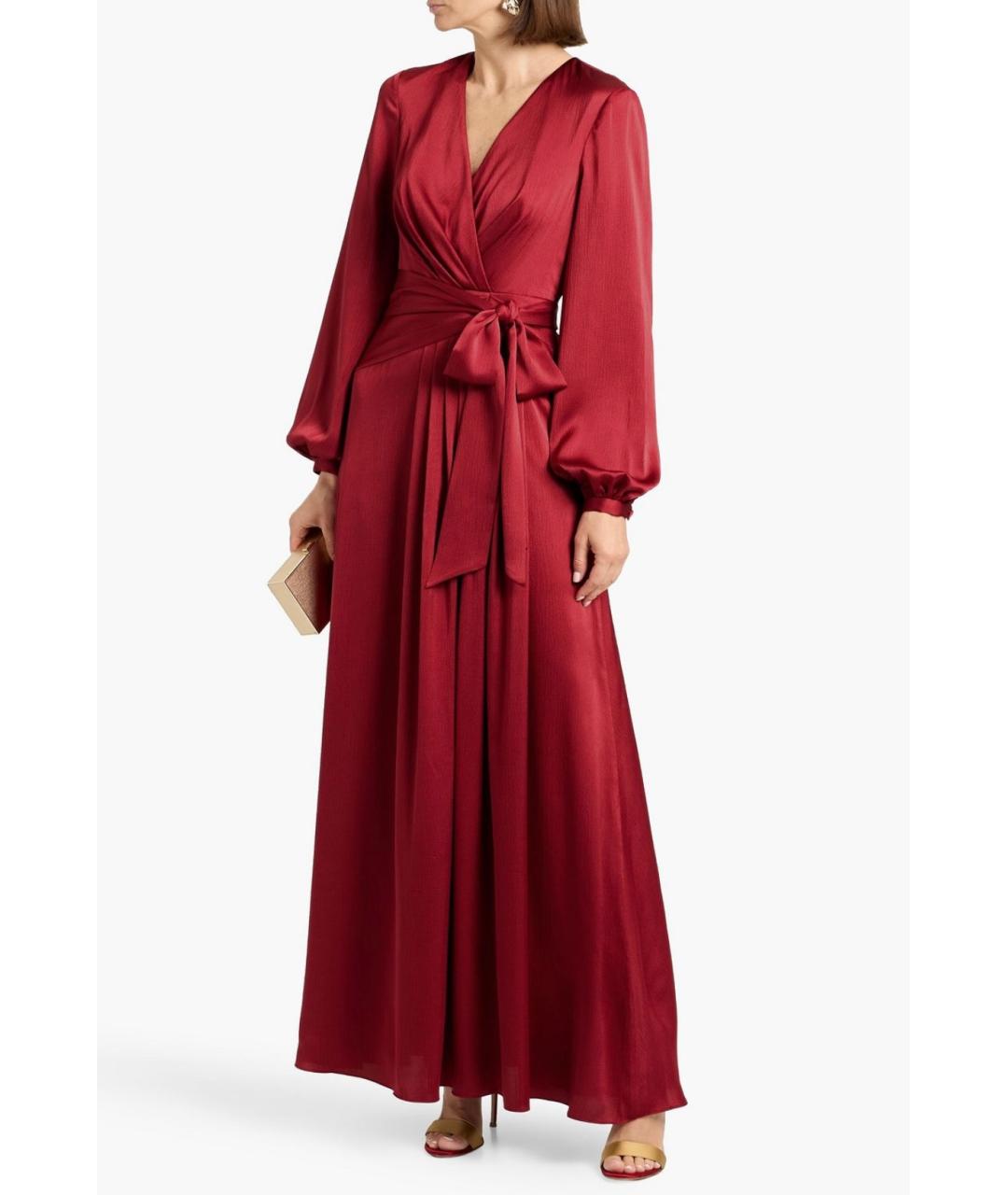 BADGLEY MISCHKA Красное полиэстеровое коктейльное платье, фото 2