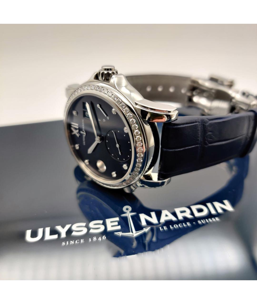 Ulysse Nardin Темно-синие часы, фото 4