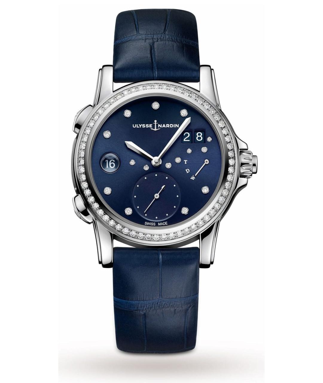 Ulysse Nardin Темно-синие часы, фото 8