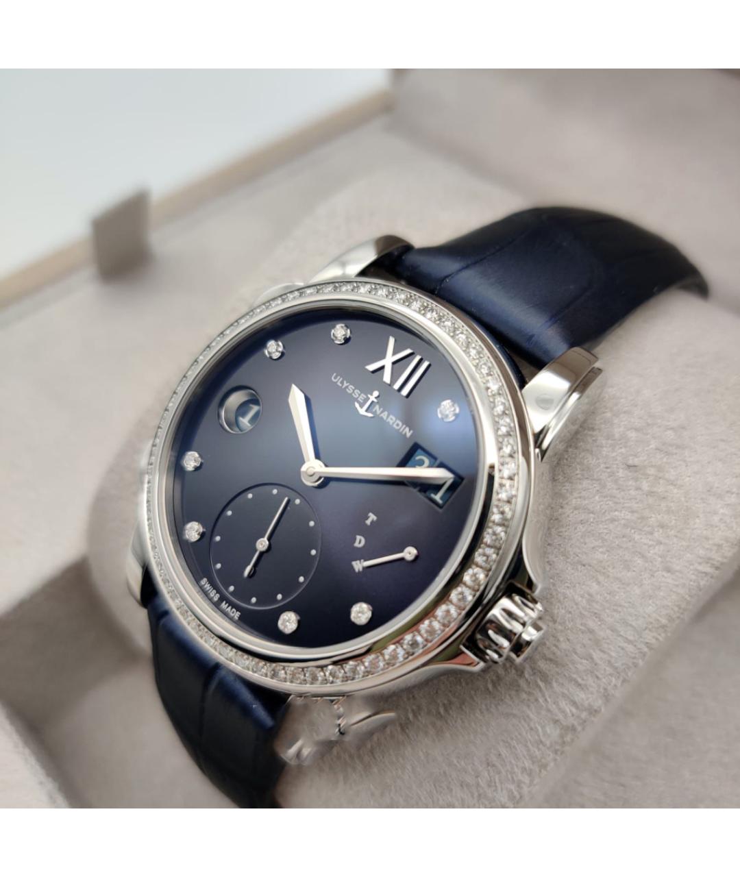 Ulysse Nardin Темно-синие часы, фото 3