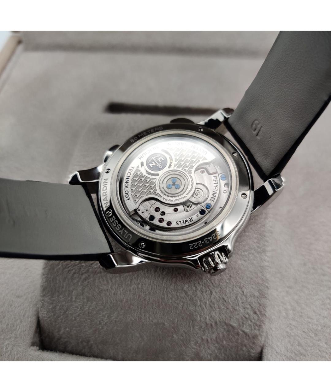 Ulysse Nardin Темно-синие часы, фото 6
