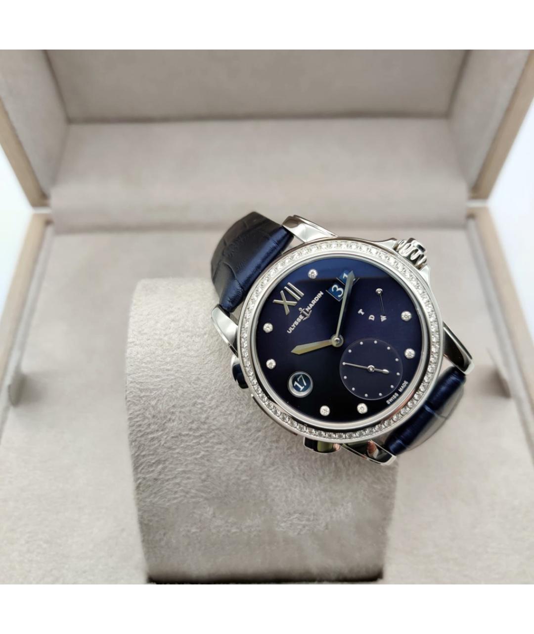 Ulysse Nardin Темно-синие часы, фото 2