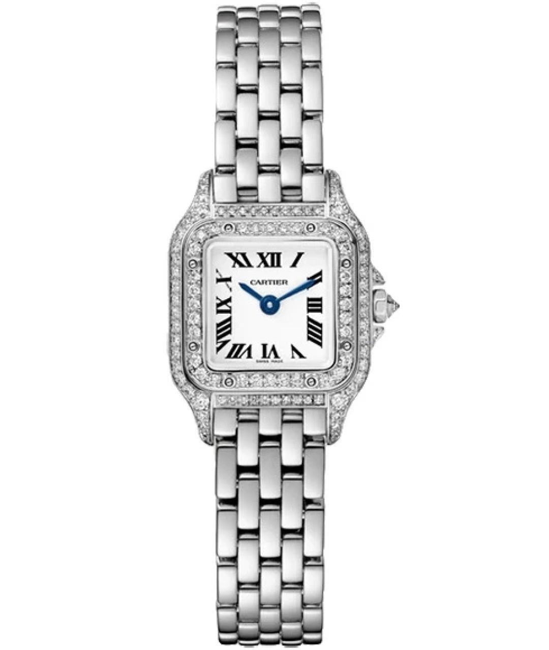 CARTIER Белые часы из белого золота, фото 1