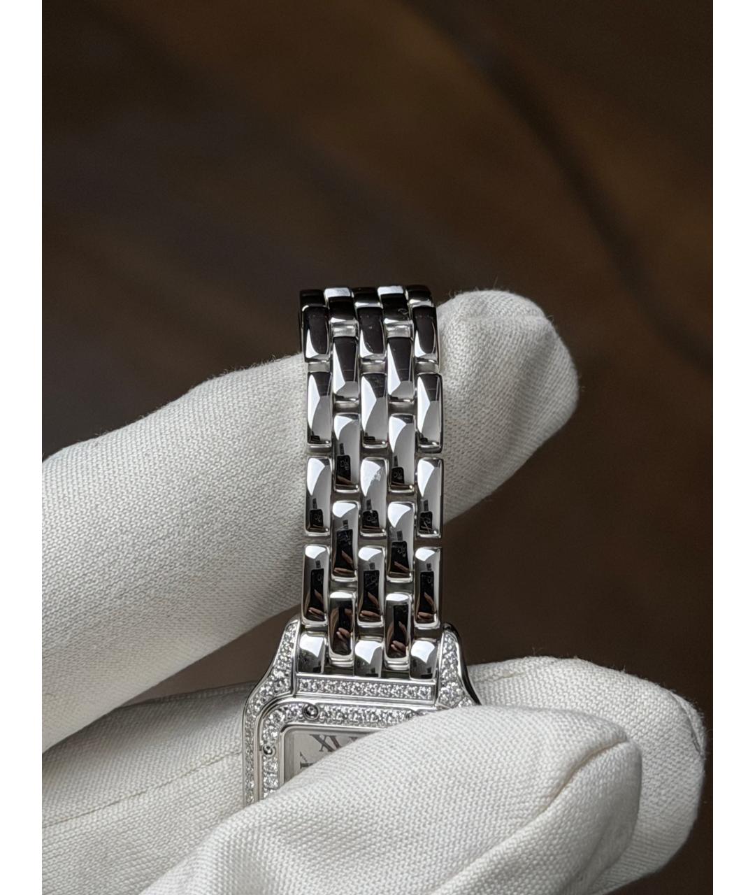 CARTIER Белые часы из белого золота, фото 7