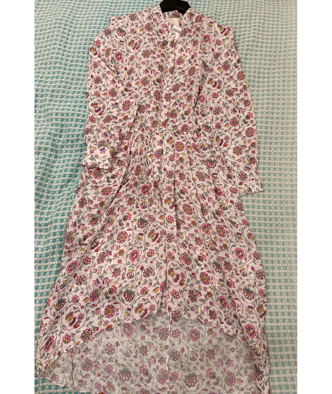 ISABEL MARANT ETOILE Мульти вискозное повседневное платье, фото 2