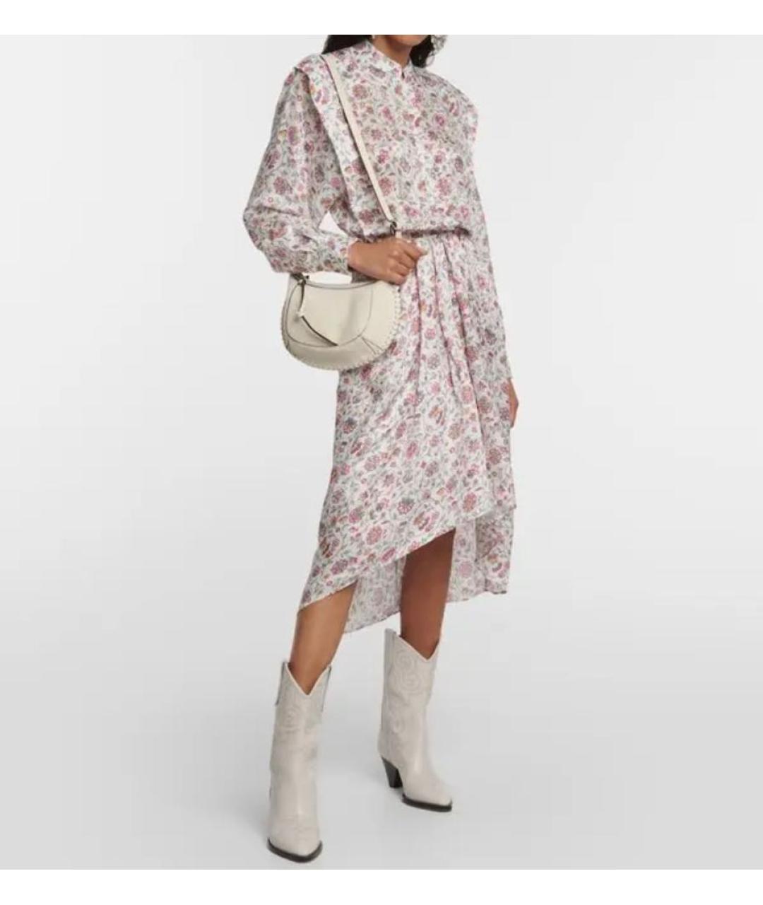 ISABEL MARANT ETOILE Мульти вискозное повседневное платье, фото 7