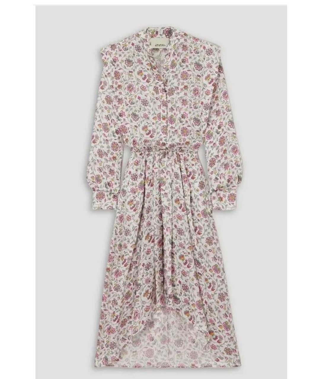 ISABEL MARANT ETOILE Мульти вискозное повседневное платье, фото 9