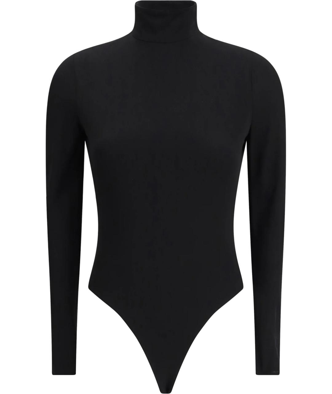 ALAIA Черное вискозное боди, фото 7