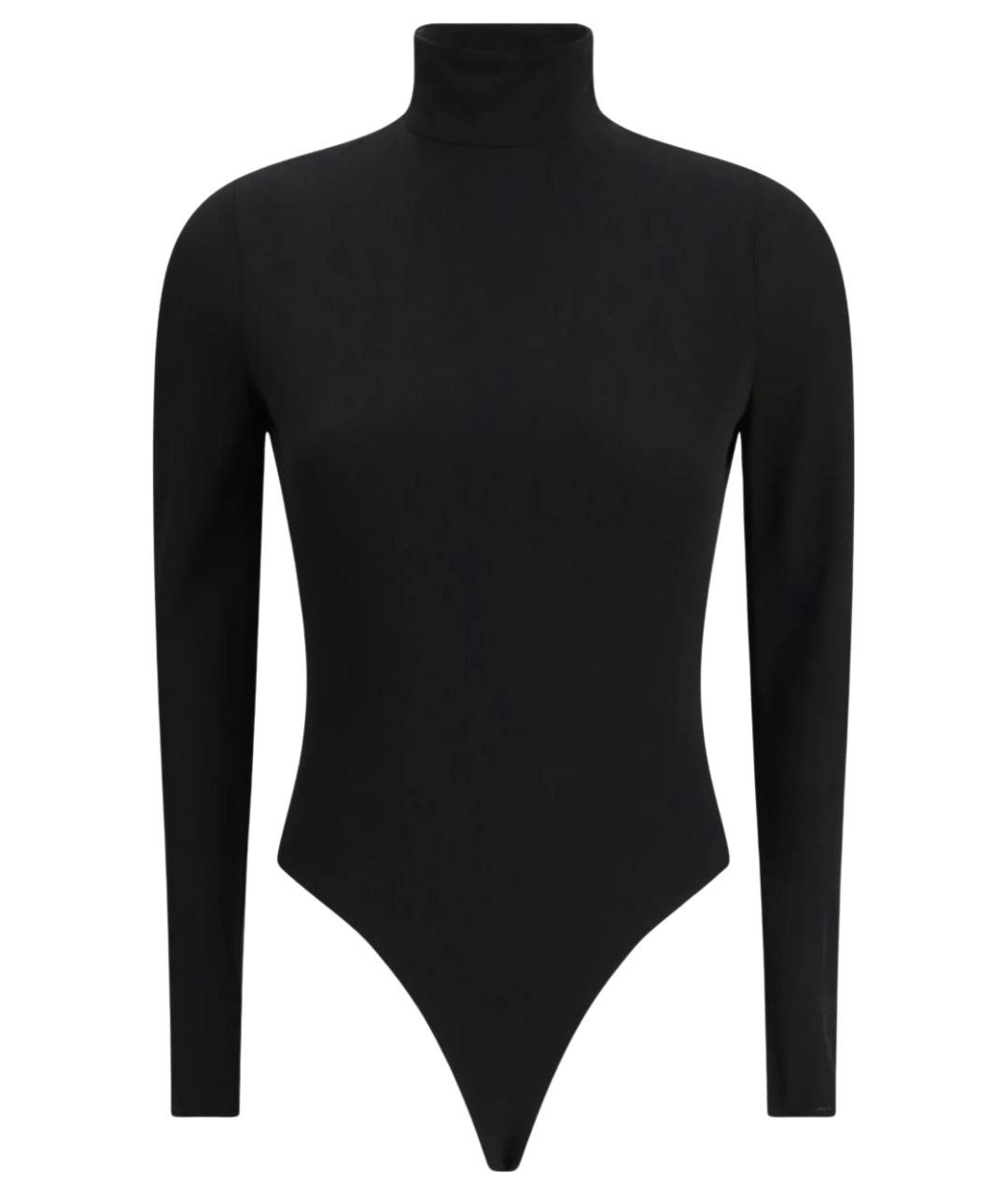 ALAIA Черное вискозное боди, фото 1