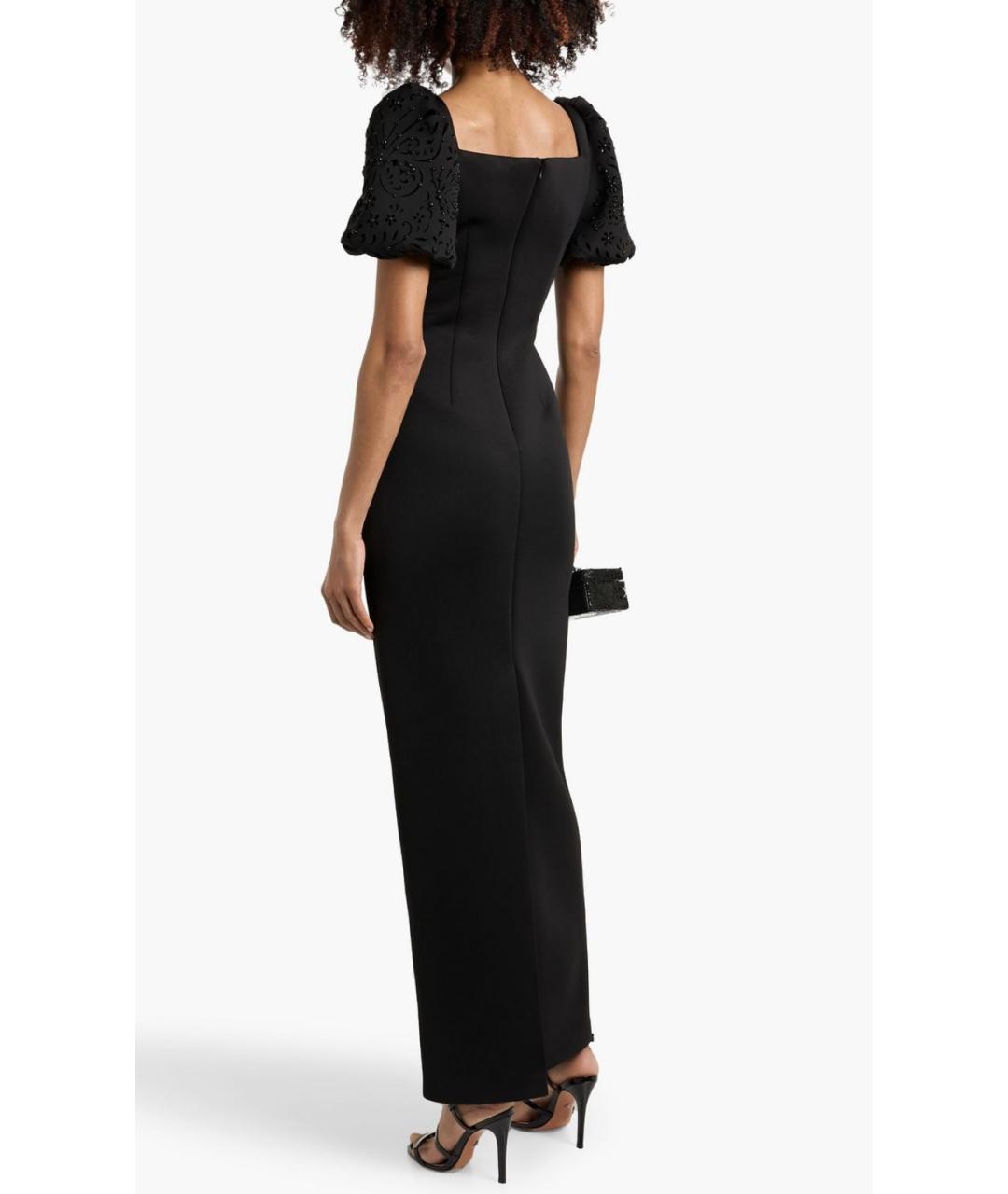 BADGLEY MISCHKA Черное полиэстеровое коктейльное платье, фото 3