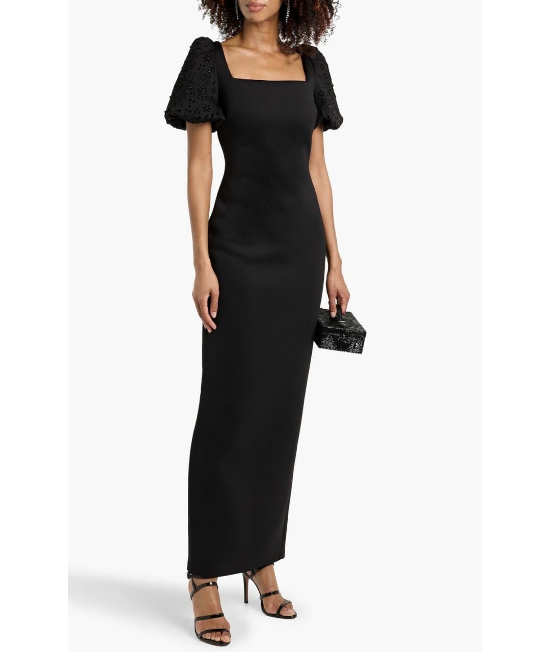 BADGLEY MISCHKA Черное полиэстеровое коктейльное платье, фото 2