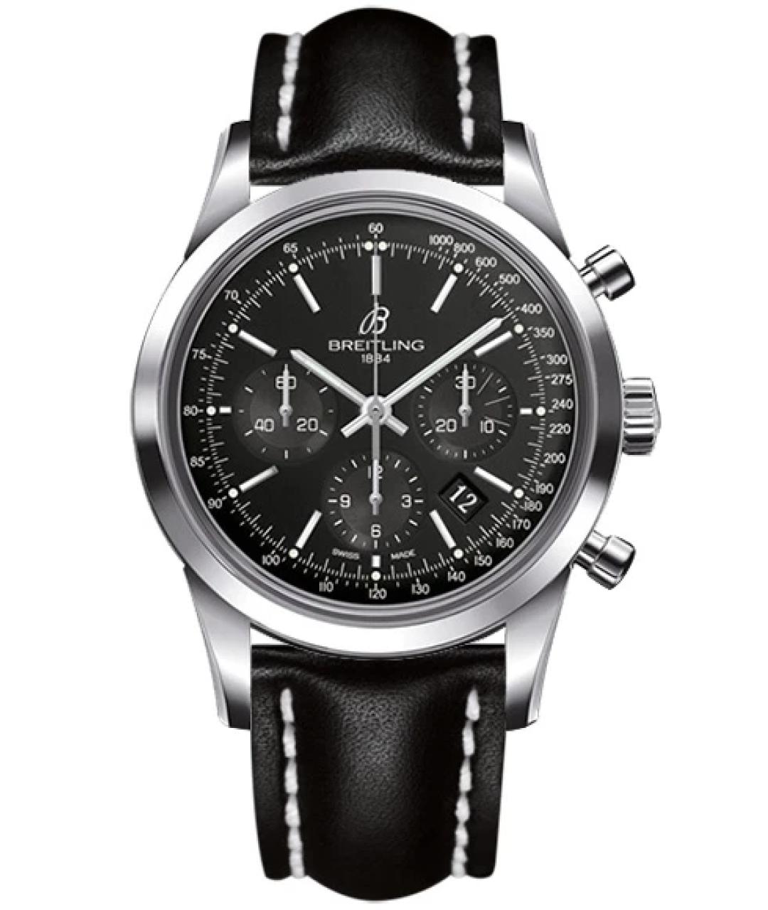 BREITLING Черные часы, фото 10