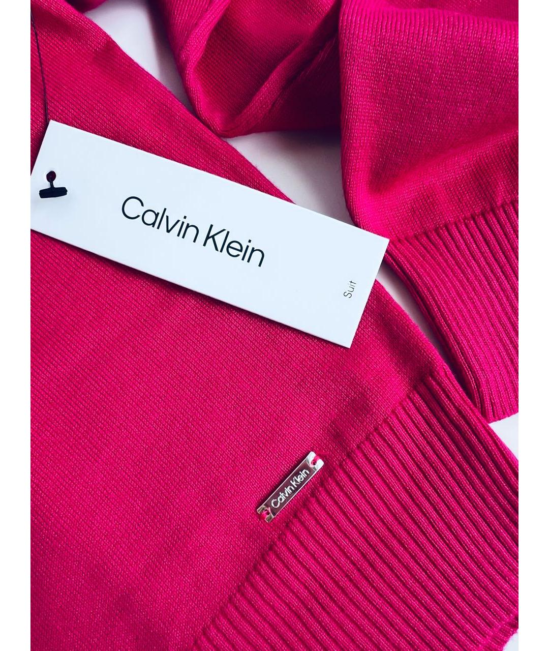 CALVIN KLEIN Фуксия джемпер / свитер, фото 4