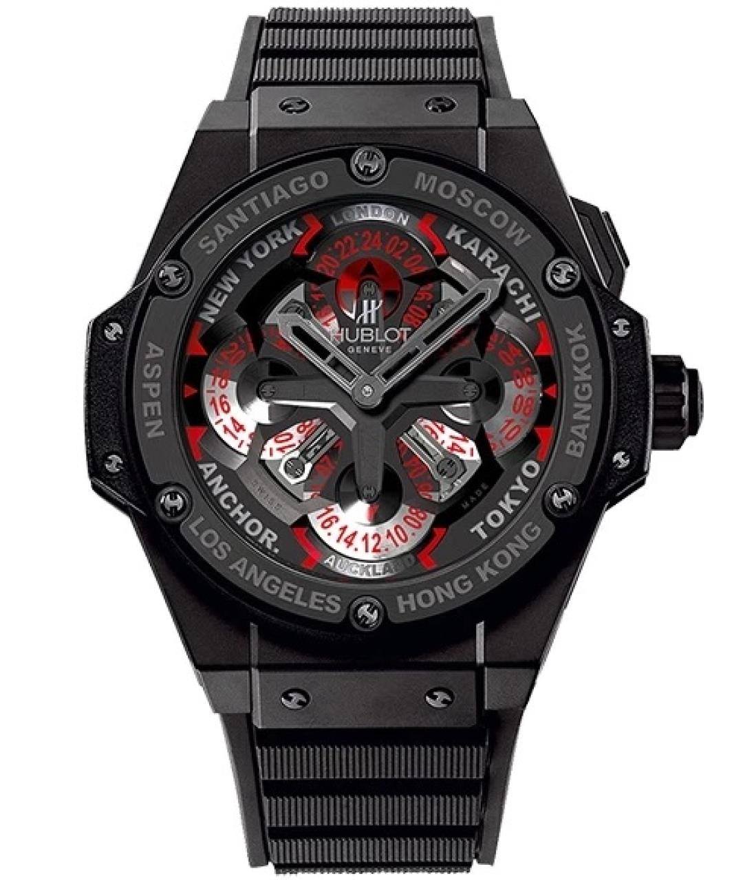 HUBLOT Черные керамические часы, фото 1