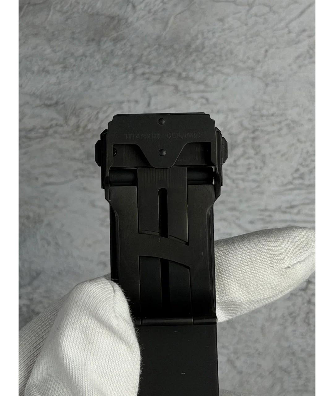 HUBLOT Черные керамические часы, фото 6