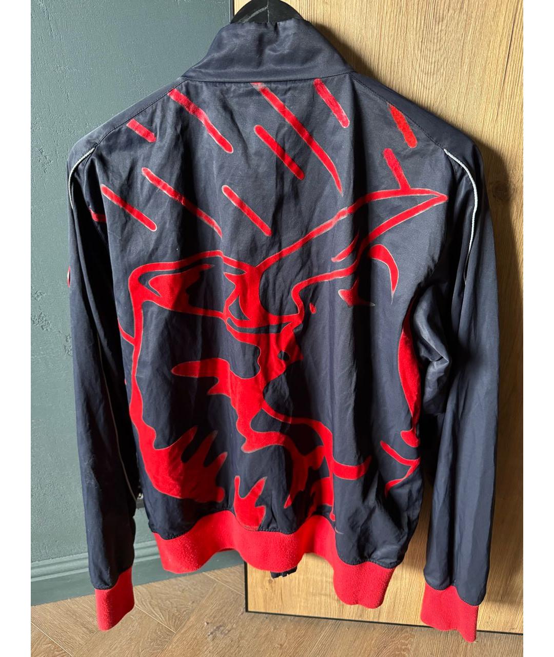 CAV EMPT Темно-синяя полиэстеровая куртка, фото 2