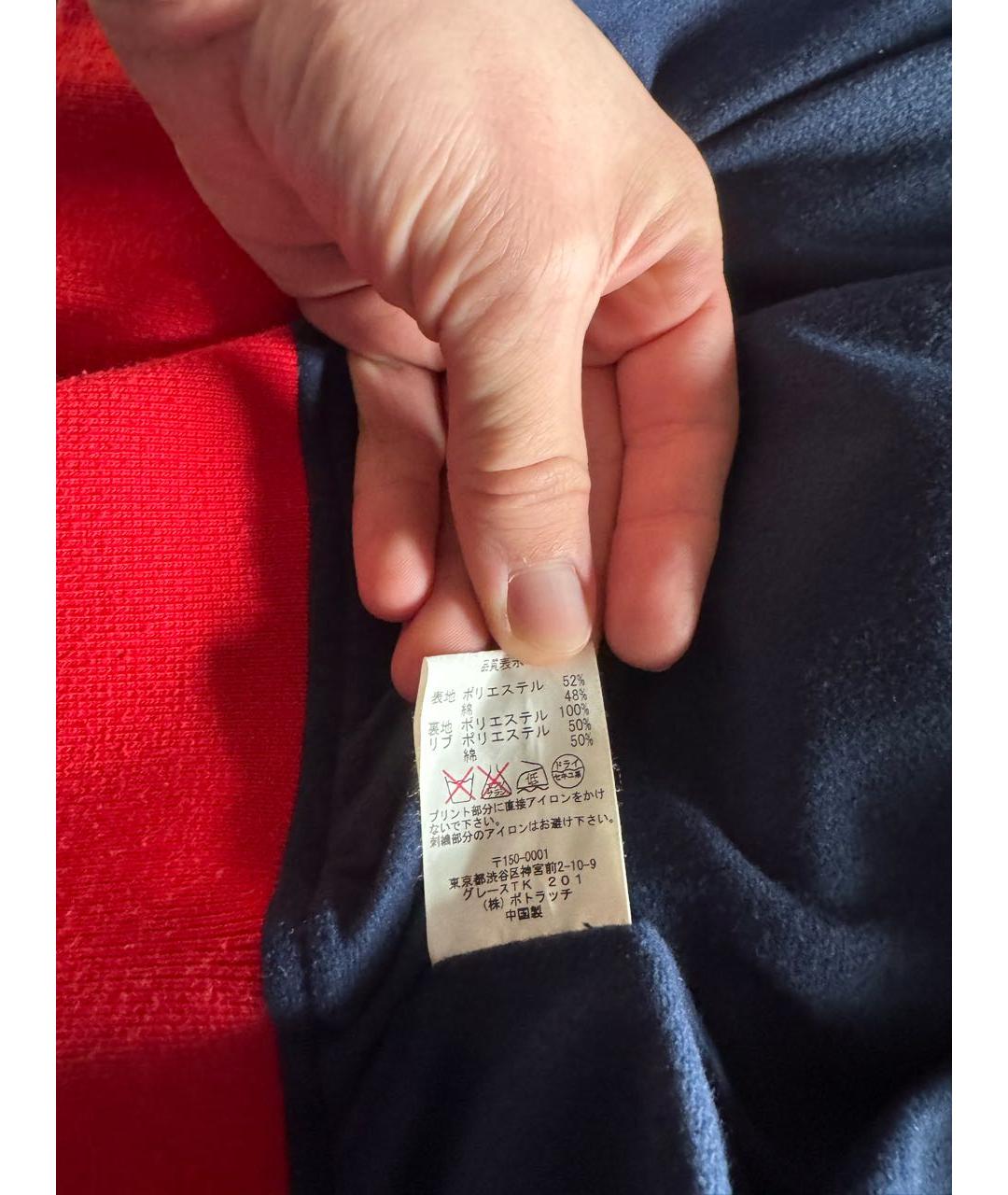 CAV EMPT Темно-синяя полиэстеровая куртка, фото 4