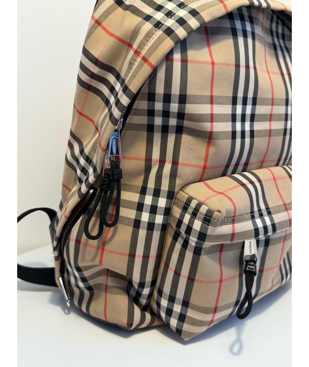 BURBERRY Бежевый рюкзак, фото 2