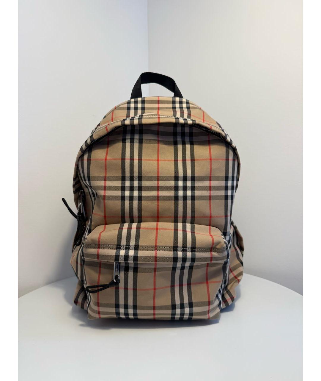 BURBERRY Бежевый рюкзак, фото 7