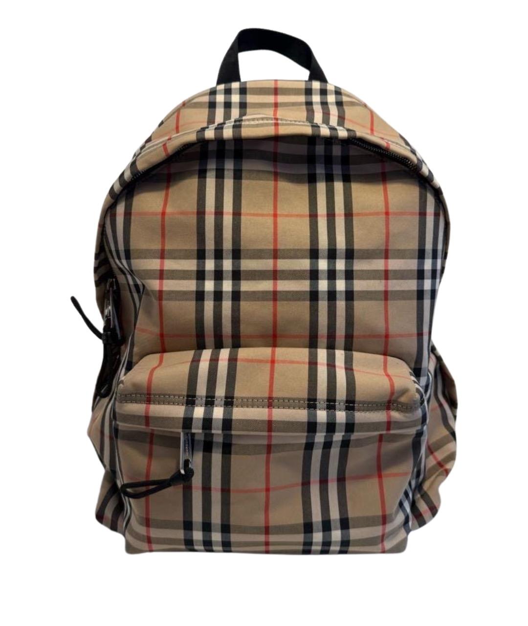 BURBERRY Бежевый рюкзак, фото 1