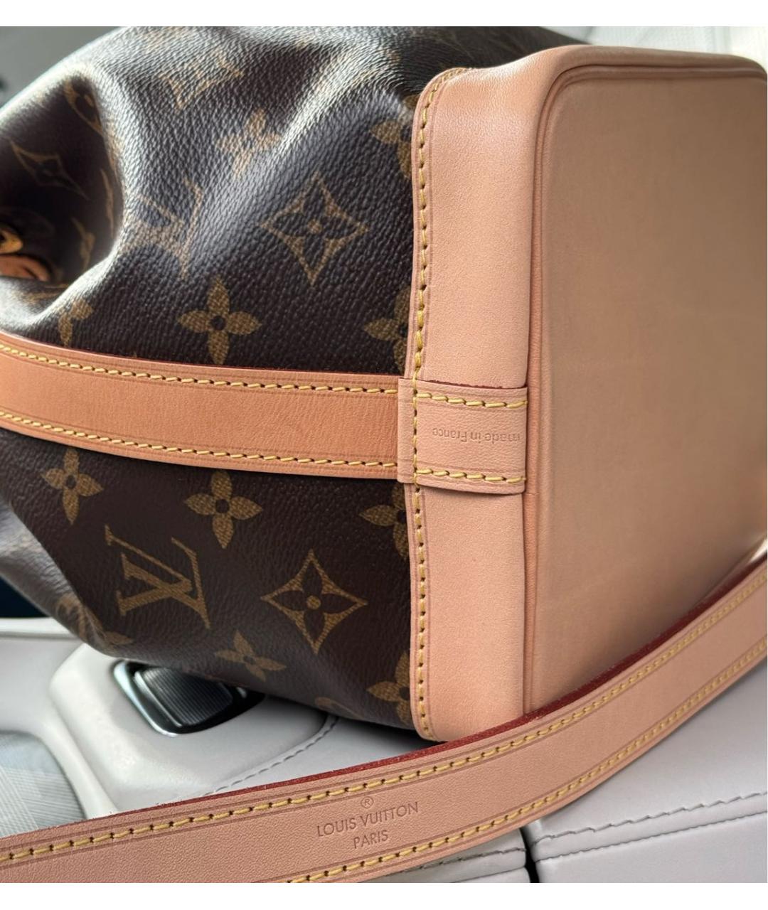LOUIS VUITTON Коричневая сумка через плечо, фото 8