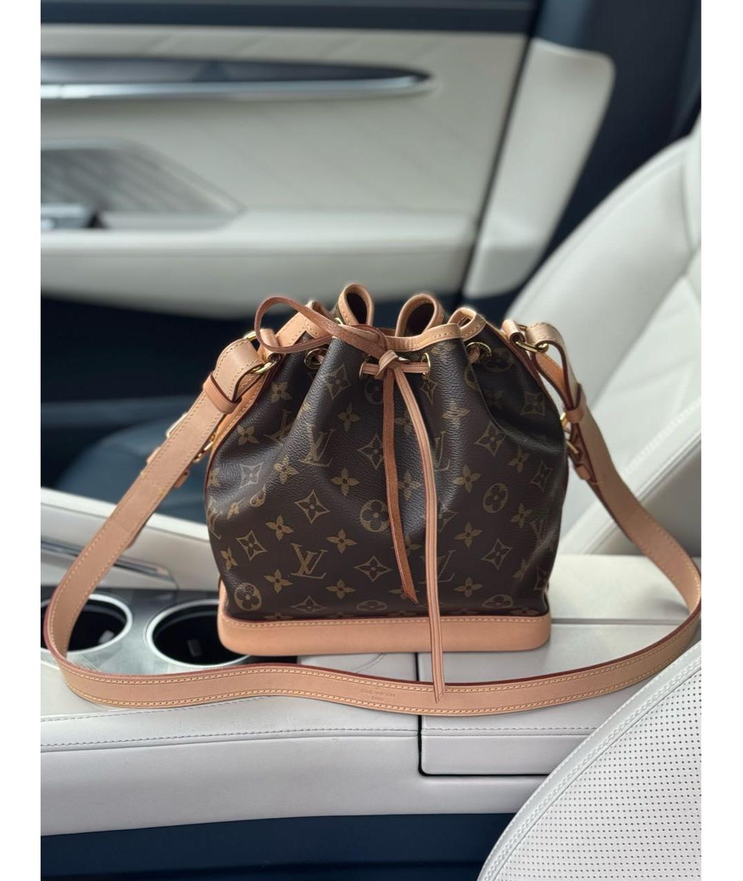 LOUIS VUITTON Коричневая сумка через плечо, фото 9
