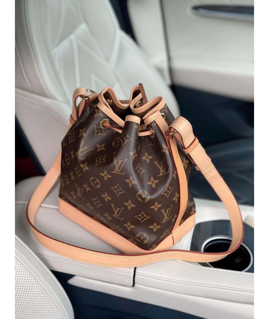 LOUIS VUITTON Коричневая сумка через плечо, фото 2