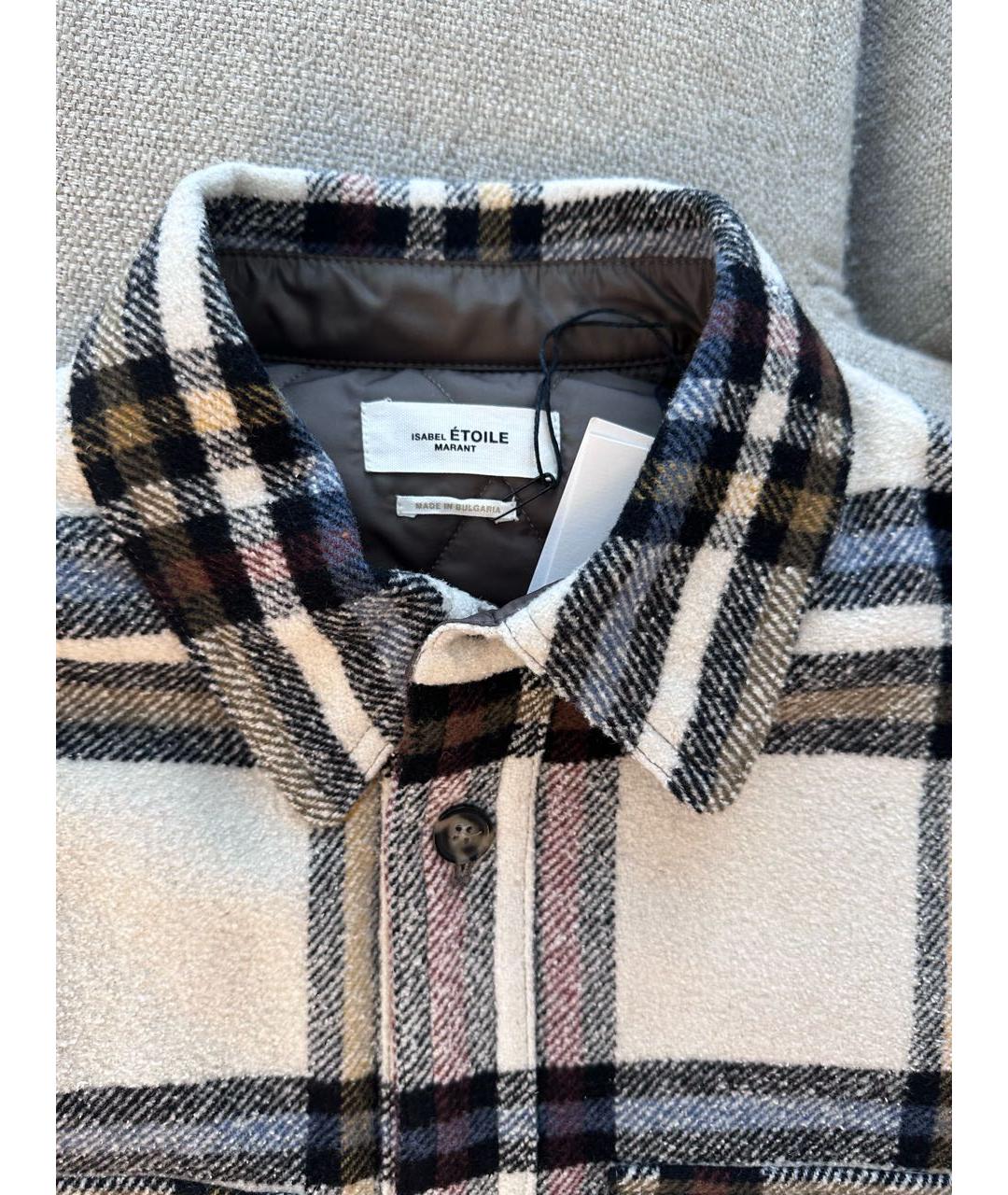 ISABEL MARANT ETOILE Мульти шерстяная куртка, фото 3