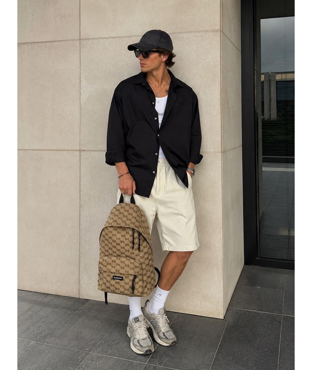 BALENCIAGA Коричневый рюкзак, фото 6