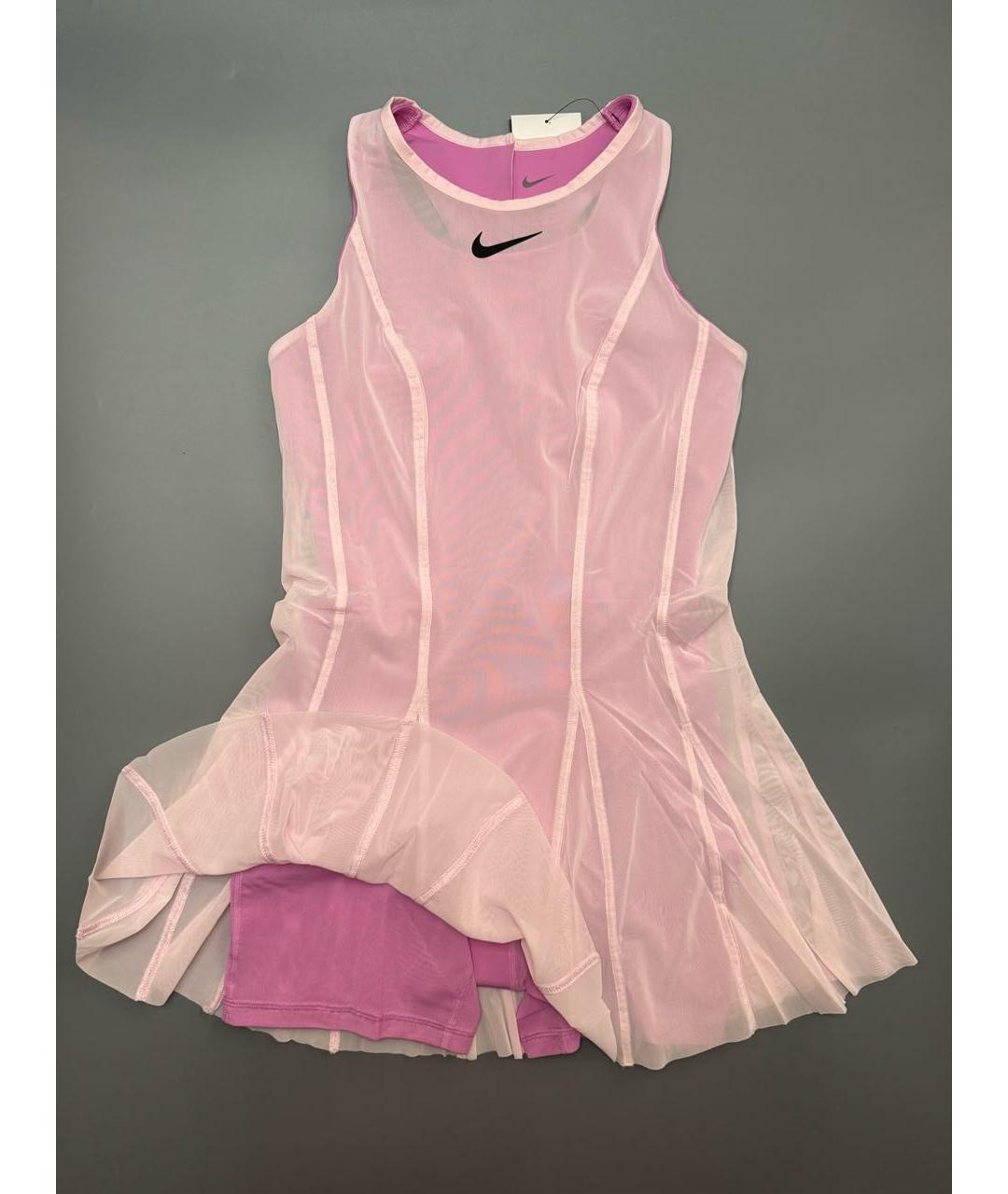 NIKE Розовое полиэстеровое платье, фото 2