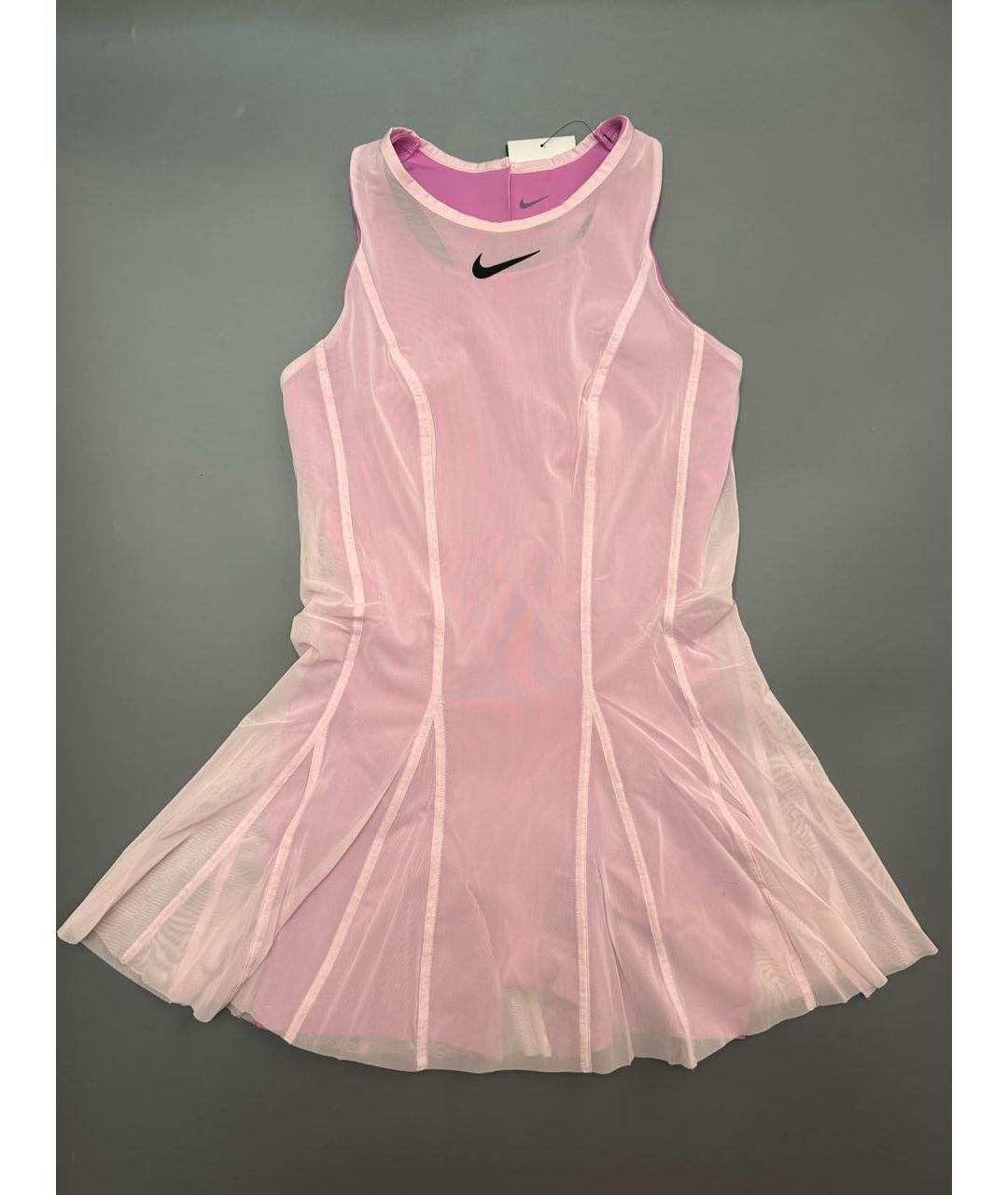 NIKE Розовое полиэстеровое платье, фото 5
