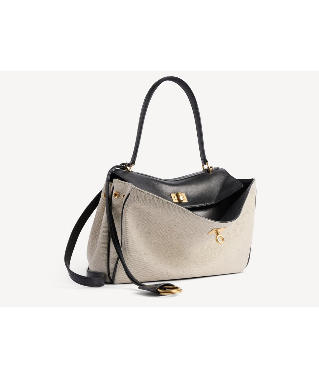 BALENCIAGA Бежевая кожаная сумка тоут, фото 5