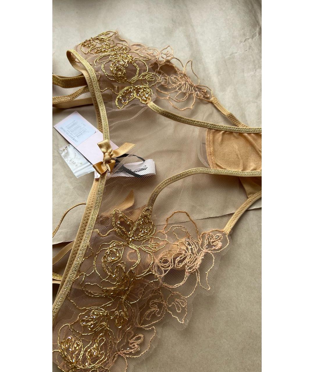 AGENT PROVOCATEUR Золотой комплекты, фото 4