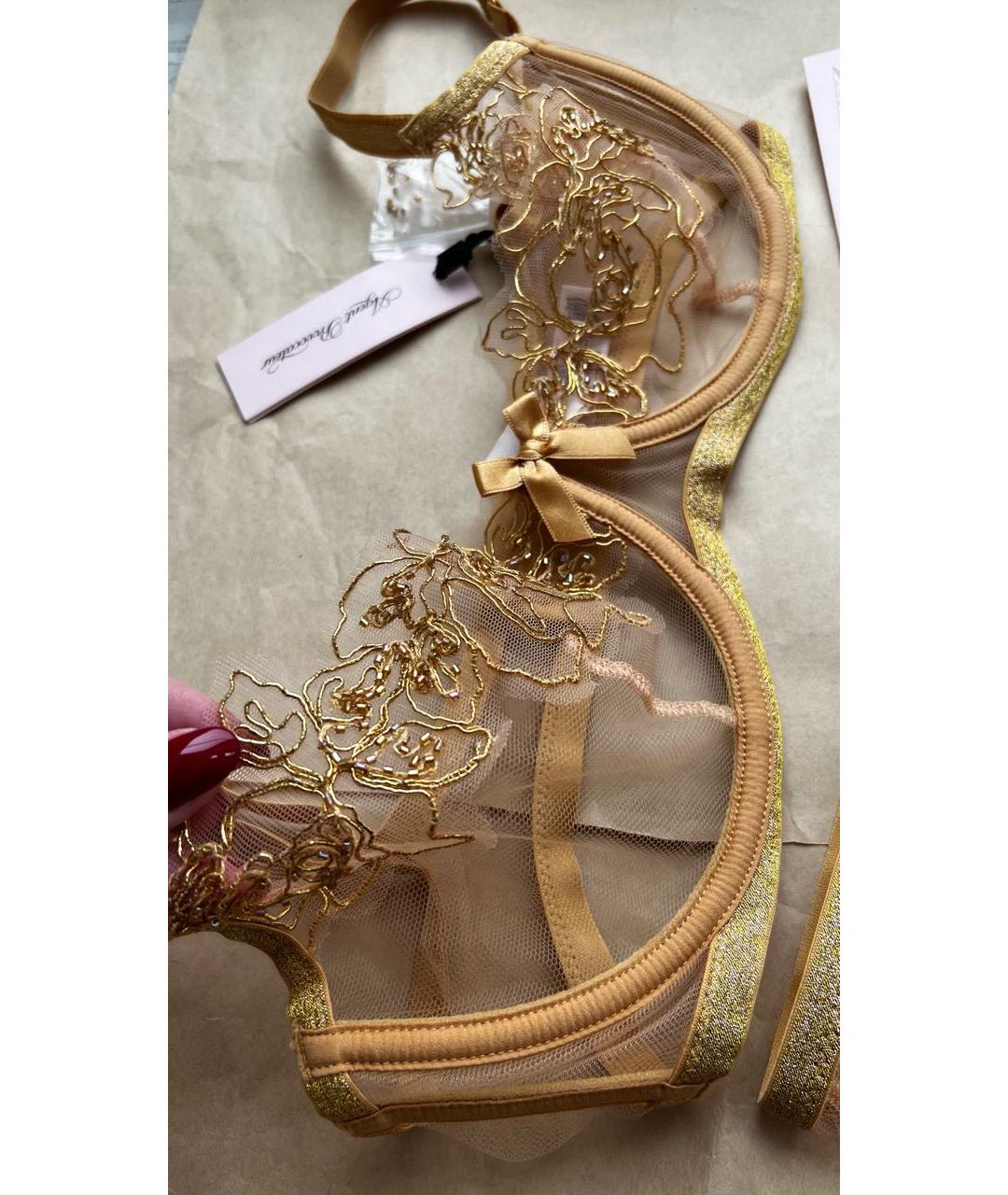 AGENT PROVOCATEUR Золотой комплекты, фото 6