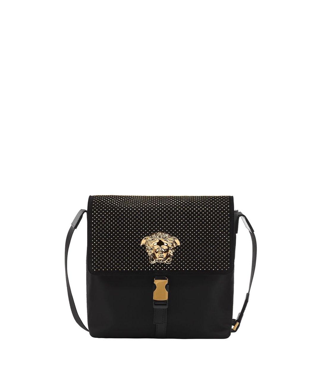 VERSACE Черная сумка через плечо, фото 6