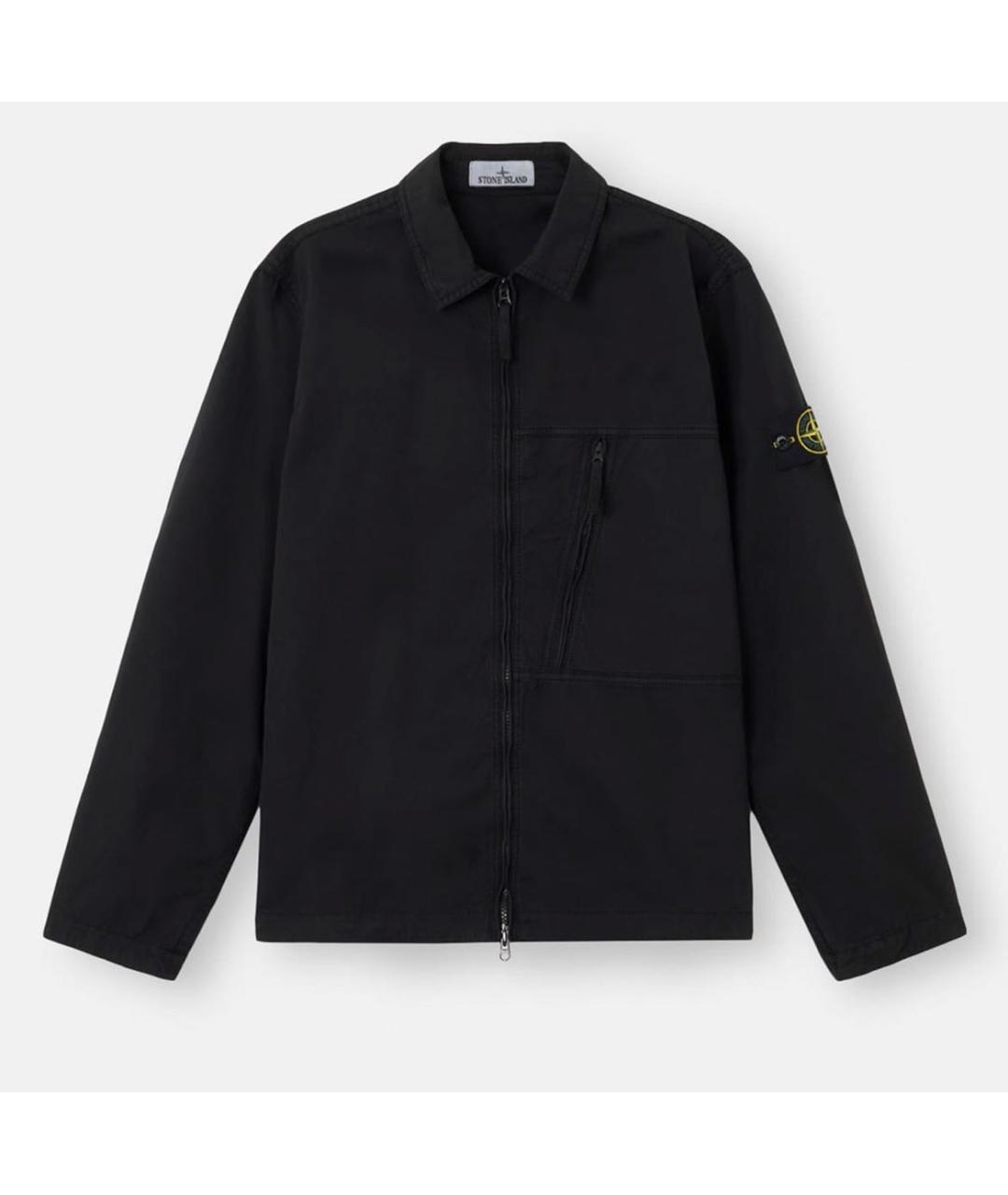 STONE ISLAND Черная куртка, фото 9