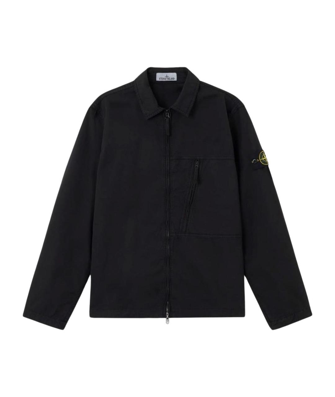 STONE ISLAND Черная куртка, фото 1