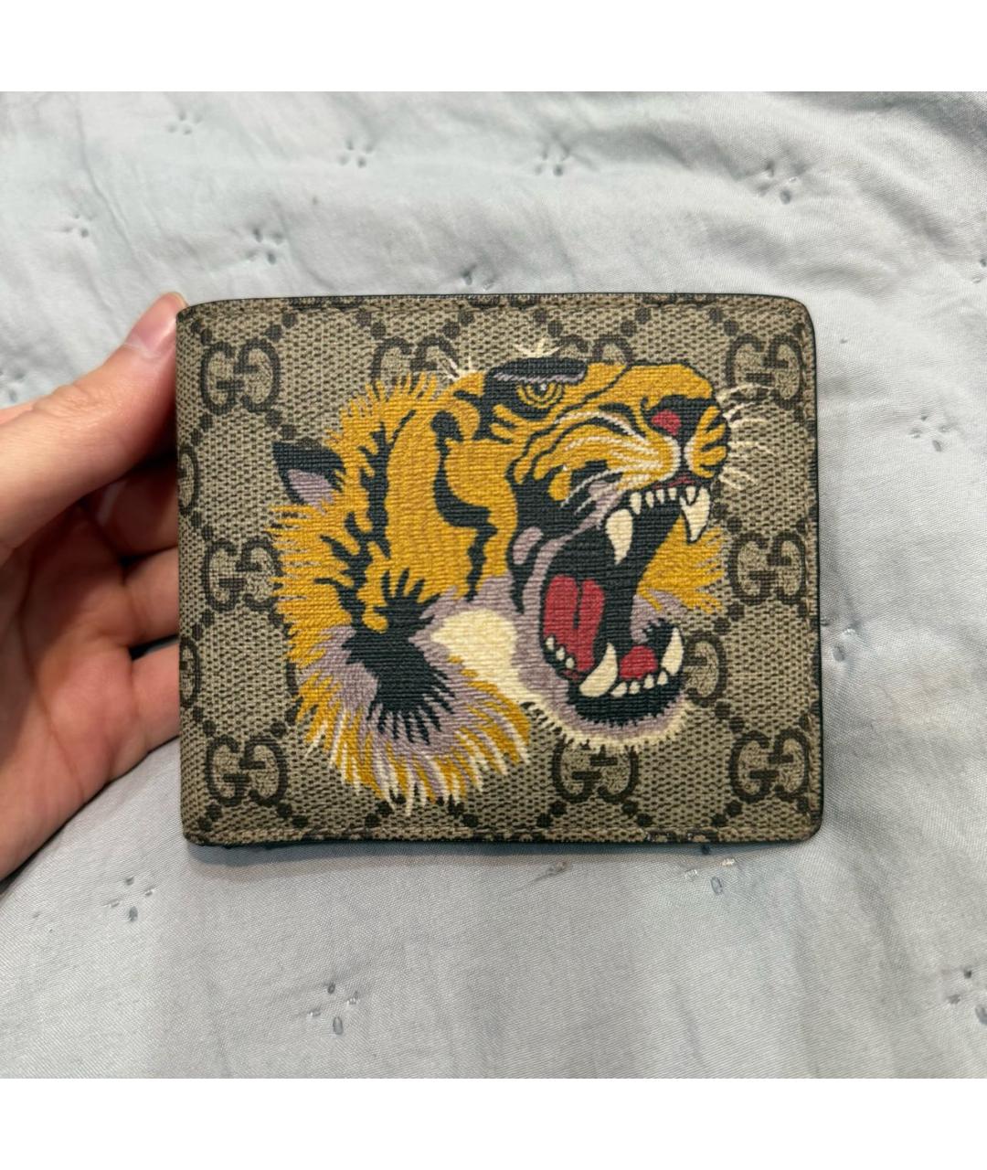 GUCCI Бежевый кошелек, фото 5