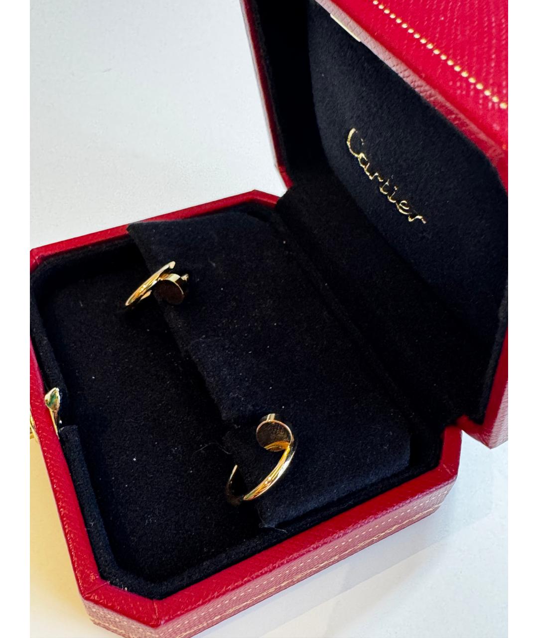 CARTIER Золотые серьги из желтого золота, фото 3