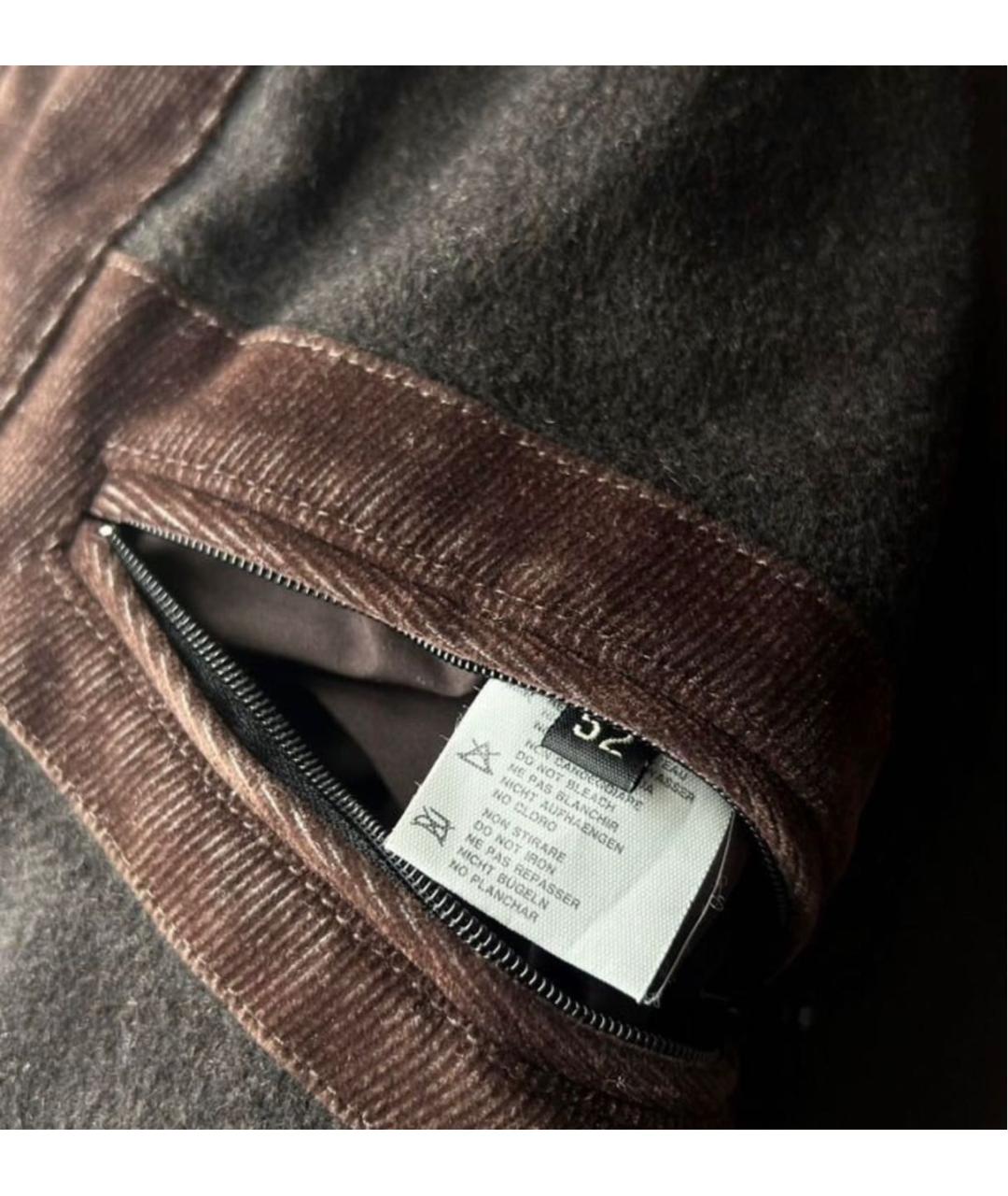 CORNELIANI Коричневая хлопковая куртка, фото 8