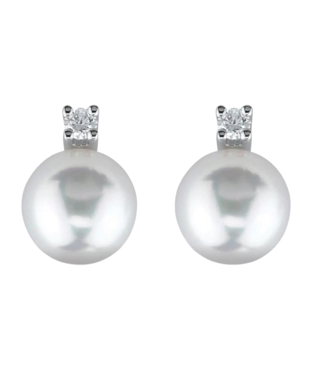 DAMIANI Белые серьги из белого золота, фото 1