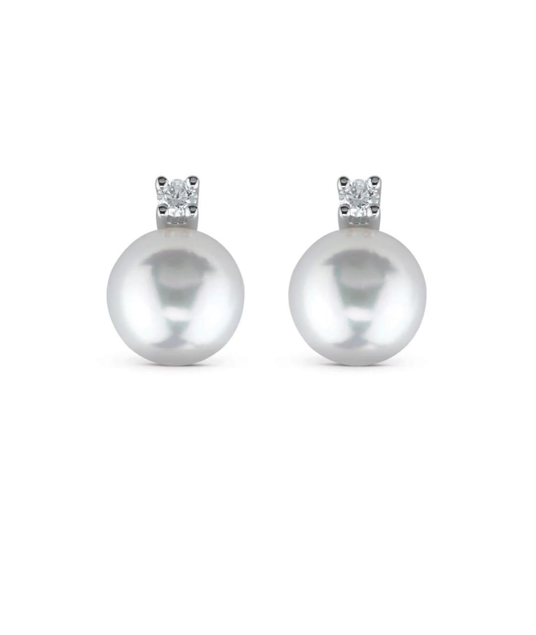 DAMIANI Белые серьги из белого золота, фото 6